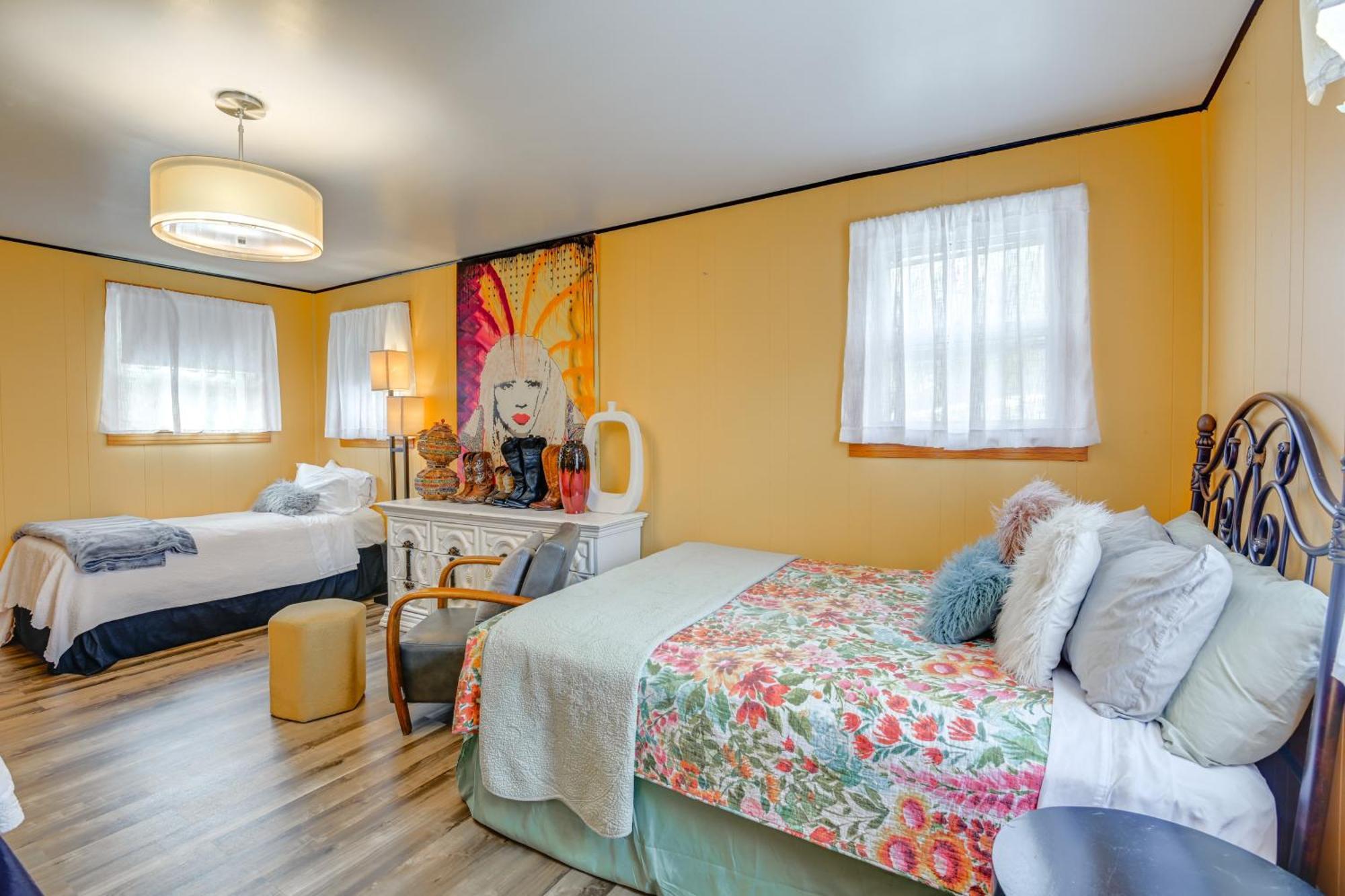 6 Mi To Downtown 70S-Themed Home In Nashville! Dış mekan fotoğraf