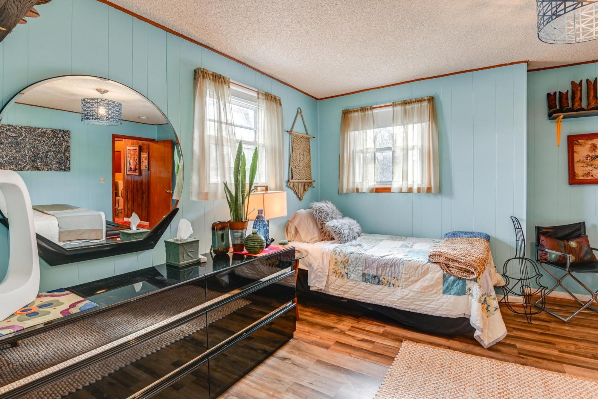 6 Mi To Downtown 70S-Themed Home In Nashville! Dış mekan fotoğraf