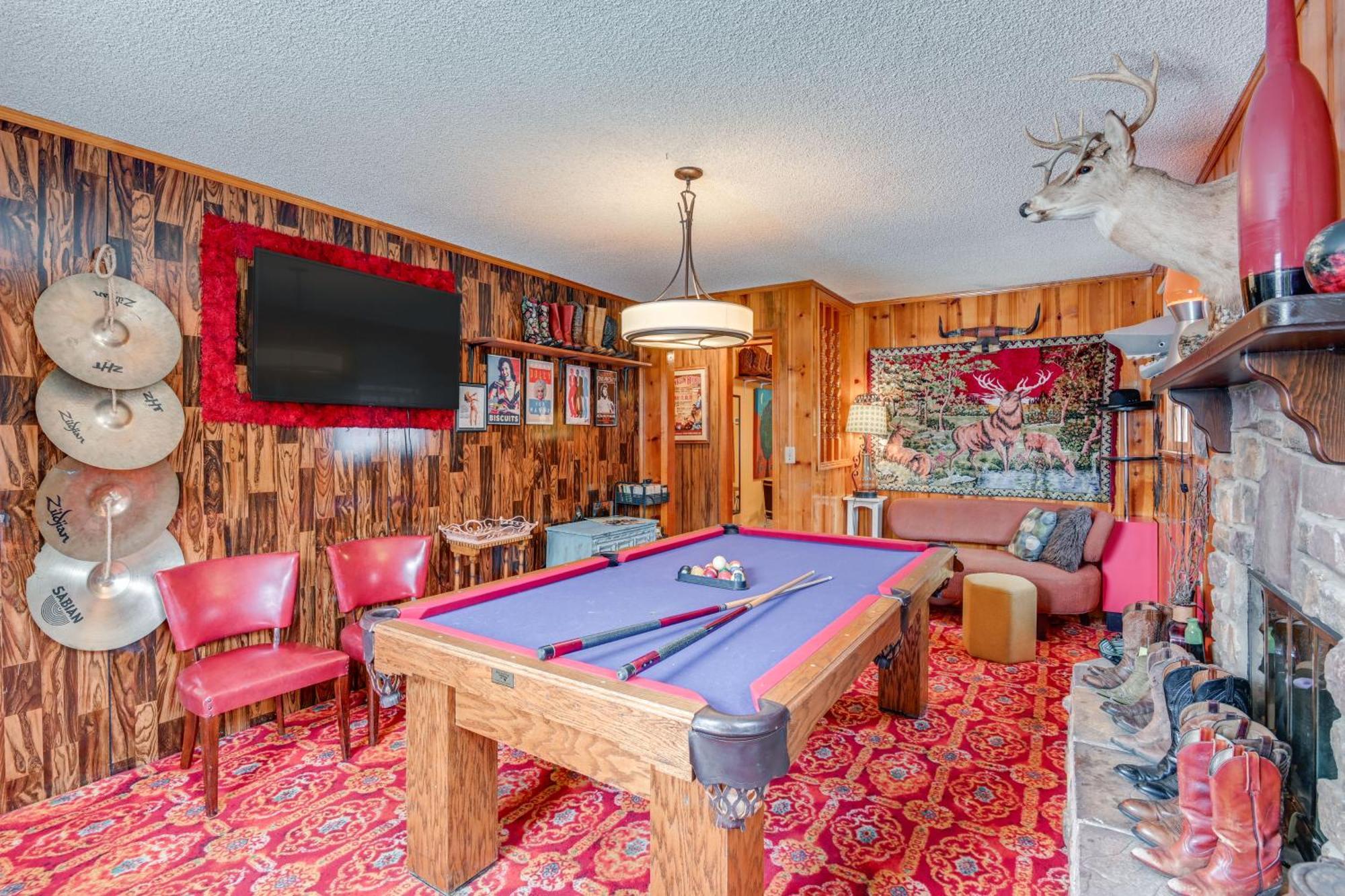 6 Mi To Downtown 70S-Themed Home In Nashville! Dış mekan fotoğraf
